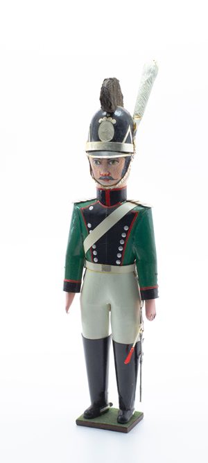 Ракурс 1.4. Солдатик: Кавалерист. Королевство Бавария. Легкоконный кавалерийский полк. 1812 г.