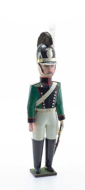 Ракурс 1.1. Солдатик: Кавалерист. Королевство Бавария. Легкоконный кавалерийский полк. 1812 г.