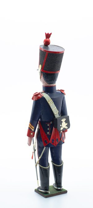 Ракурс 1.2. Солдатик: Бригадир. Франция. Гвардейская конная артиллерия. 1812 г.