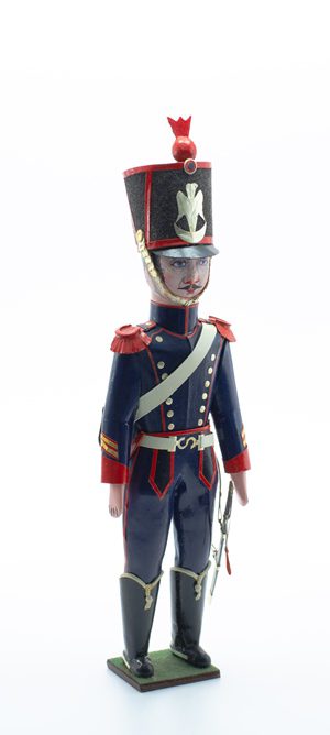 Ракурс 1.1. Солдатик: Бригадир. Франция. Гвардейская конная артиллерия. 1812 г.