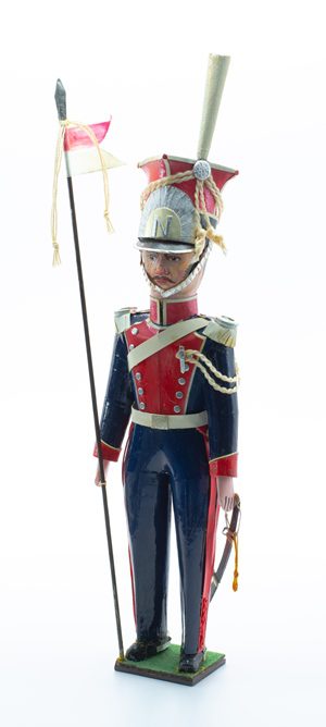 Ракурс 1.4. Солдатик: Улан. Франция. Польский уланский полк Императорской гвардии. 1812 г.