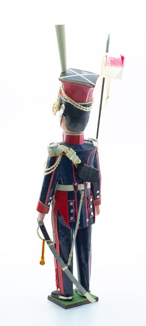 Ракурс 1.2. Солдатик: Улан. Франция. Польский уланский полк Императорской гвардии. 1812 г.