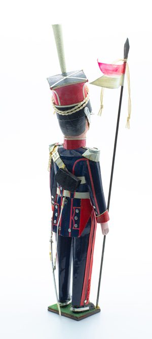 Ракурс 1.3. Солдатик: Улан. Франция. Польский уланский полк Императорской гвардии. 1812 г.