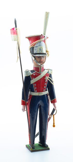 Ракурс 1.1. Солдатик: Улан. Франция. Польский уланский полк Императорской гвардии. 1812 г.