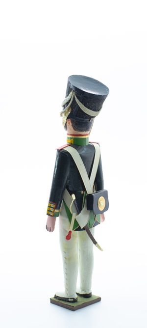Ракурс 1.2. Солдатик: Унтер-офицер. Российская империя. Лейб-гвардии Егерский полк. 1817 г.
