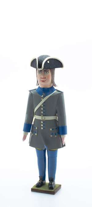 Ракурс 1.4. Солдатик: Артиллерист. Швеция. Артиллерийский полк. 1701 - 1720 г.