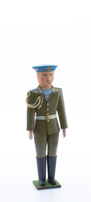 Рядовой. СССР. Парадная форма. Воздушно-десантные войска. 1960 - 1970 г.
