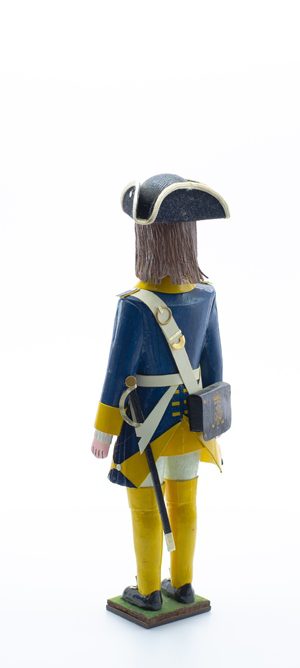 Ракурс 1.2. Солдатик: Фузилер. Швеция. Пехотный полк. 1701 — 1720 г.