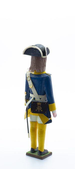 Ракурс 1.3. Солдатик: Фузилер. Швеция. Пехотный полк. 1701 — 1720 г.