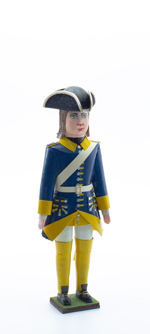 Ракурс 1.1. Солдатик: Фузилер. Швеция. Пехотный полк. 1701 — 1720 г.