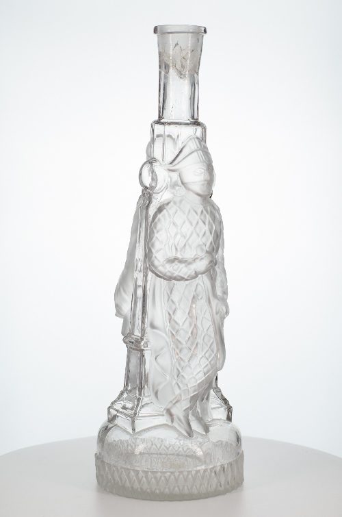 Ракурс 1.1. Фигурная бутылка «Пьеро и Арлекин». Российская империя. XIX - XX век.
