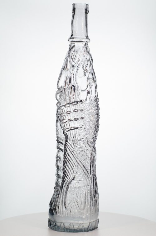 Ракурс 1.4. Фигурная бутылка «Рак, обнимающий щуку». Российская империя. XIX - XX век.