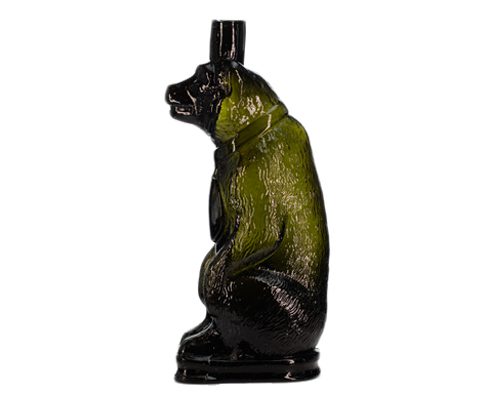 Фигурная бутылка «Сидячий медведь»