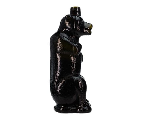Фигурная бутылка «Черный Медведь». Российская империя. XIX - XX век.