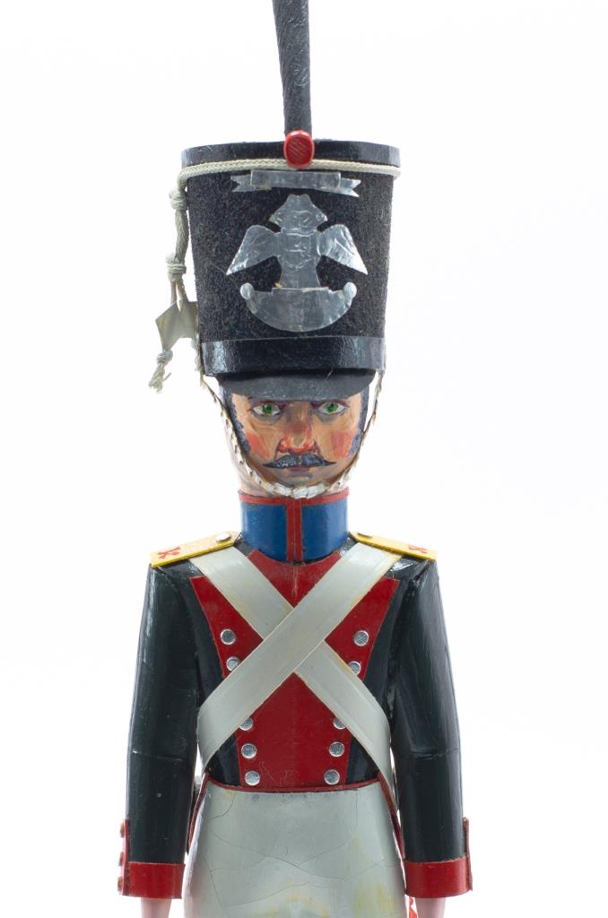 Роспись лица солдатика «Рядовой. Кексгольмский полк»