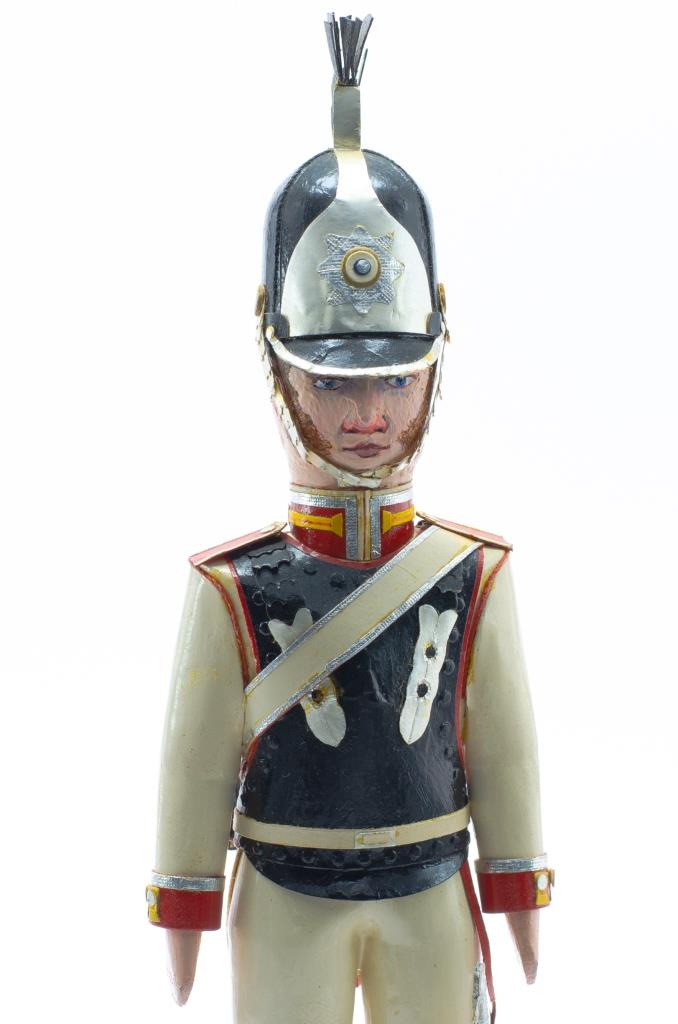 Роспись лица солдатика «Унтер-офицер. Кавалергардский полк»