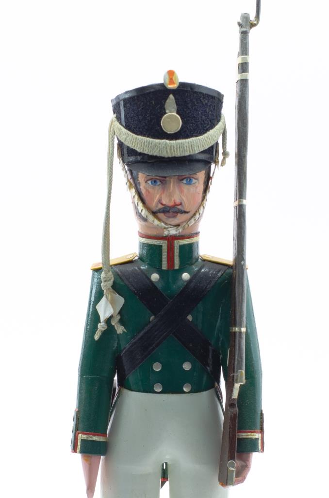 Роспись лица солдатика «Унтер-офицер. Егерский полк»